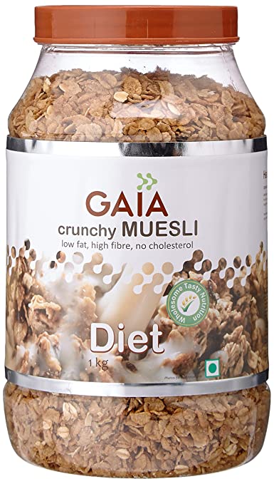 Gaia Crunchy Muesli Diet 1kg Jar