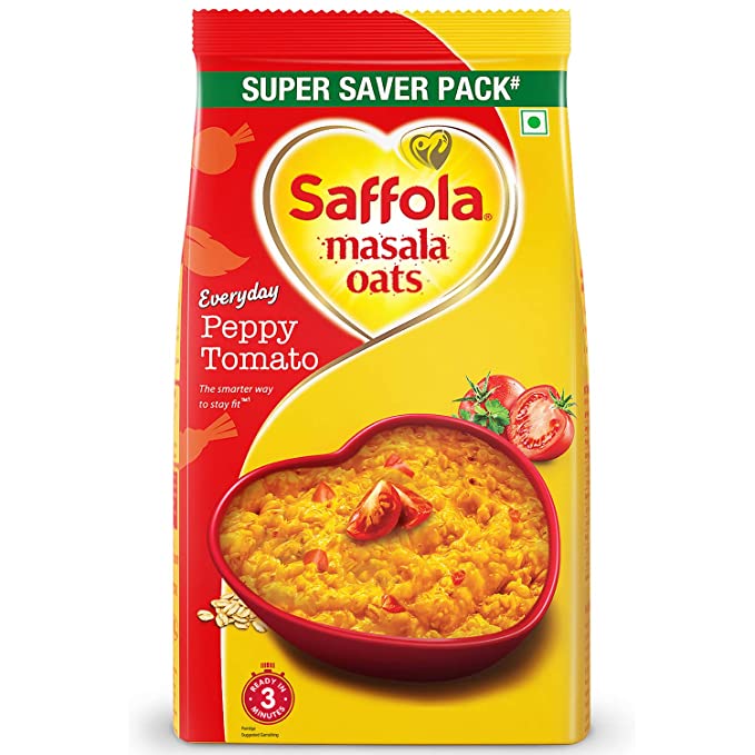 Saffola Masala Oats Peppy Tomato 500g