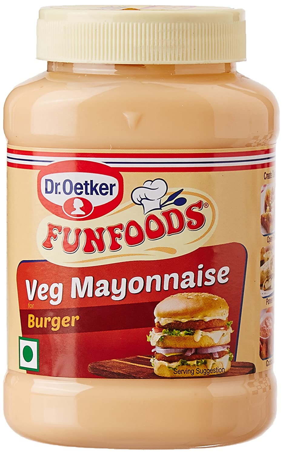 Funfoods Burger Mayonnaise Eggless 250g