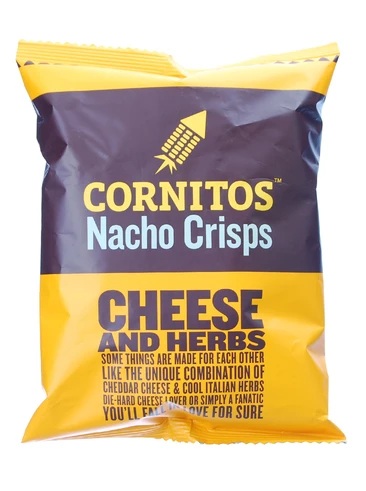 Cornitos Nacho Crisps Cheese & Herbs 55g