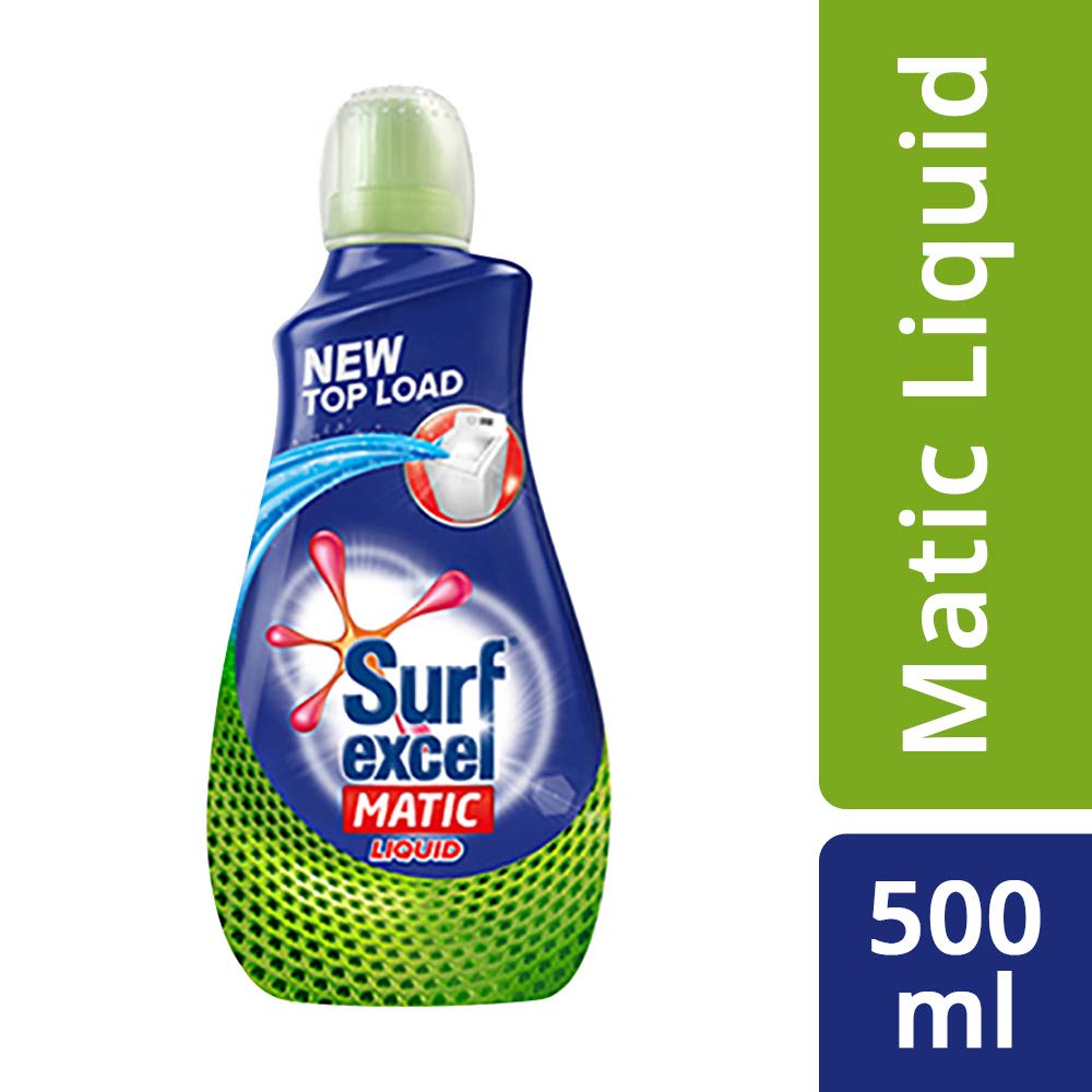 Surf Excel Matic Liquid Detergent Top Load 500ml