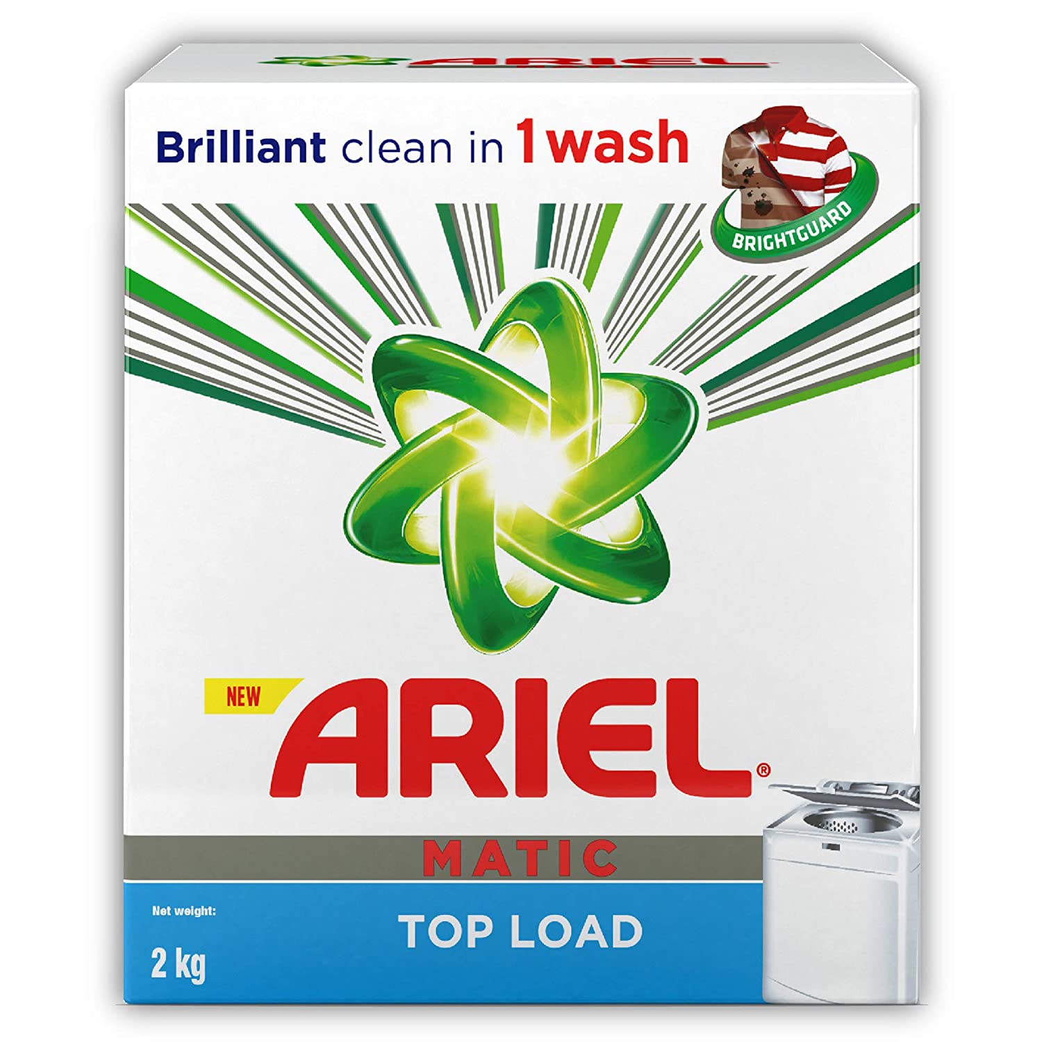 Ariel Matic Top Load Detergent Washing Powder 2Kg