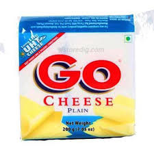 Go Cheese Slice Plain 200g