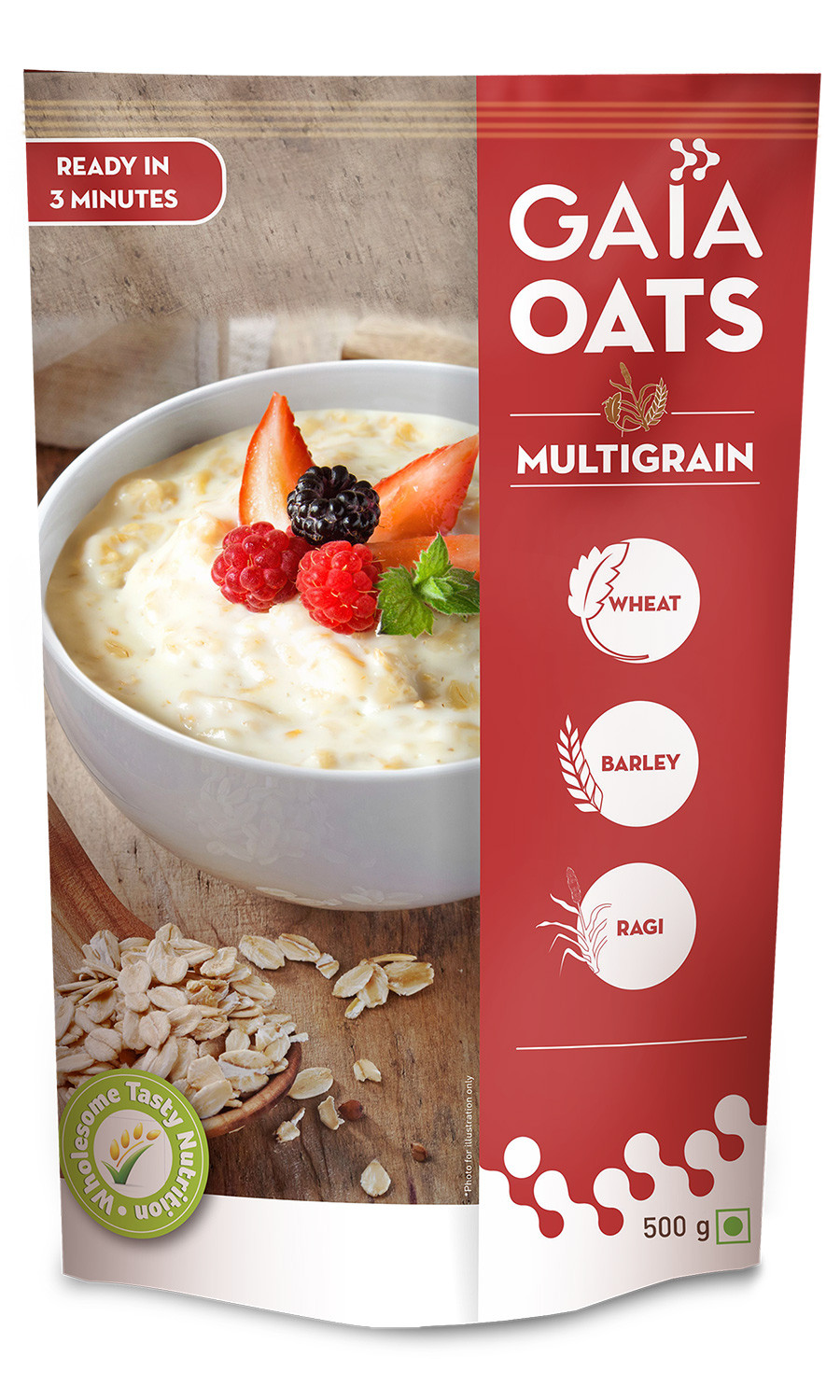 Gaia Multigrain Oats 500g