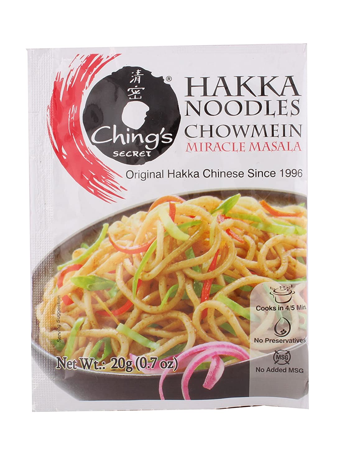 Chings Hakka Noodles Chowmein Miracle Masala 20g