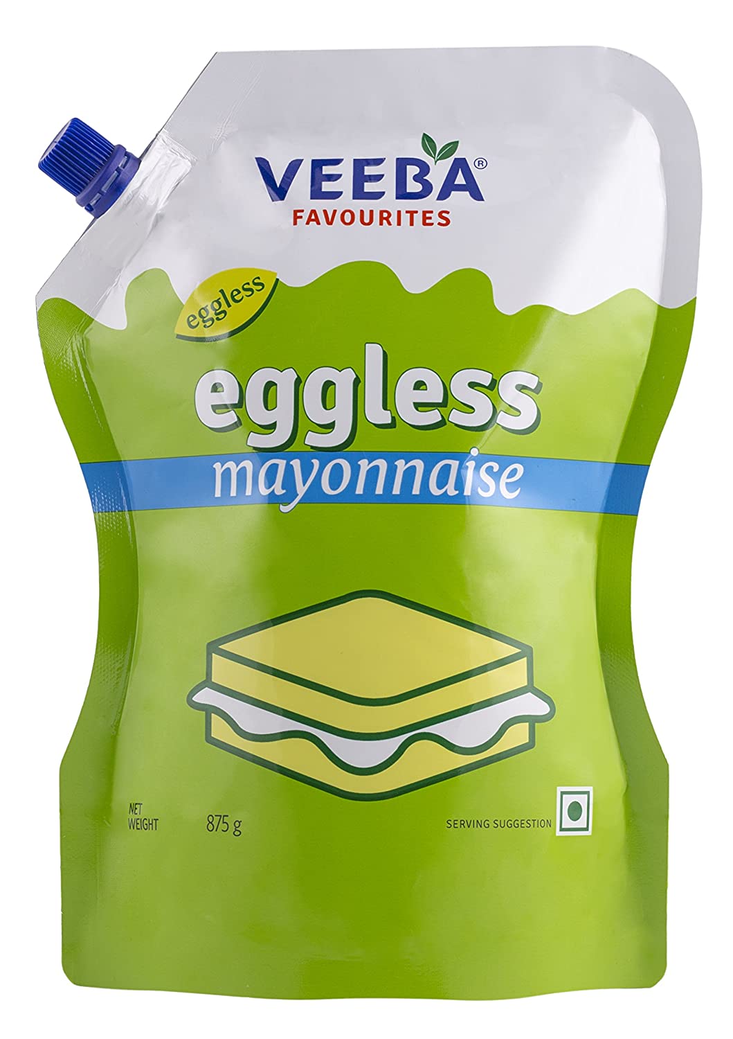 Veeba Eggless Mayonnaise Pouch 875g