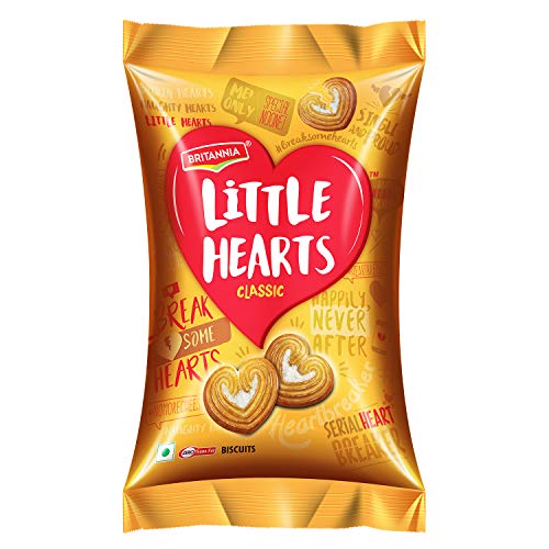 Britannia Biscuit Little Hearts 75g