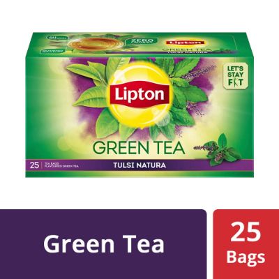 Lipton Tulsi Natura Green Tea Bags 25Pcs