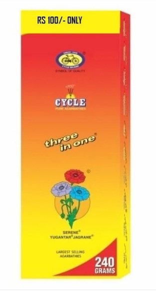 Cycle Pure Three In One Agarbatti 202g