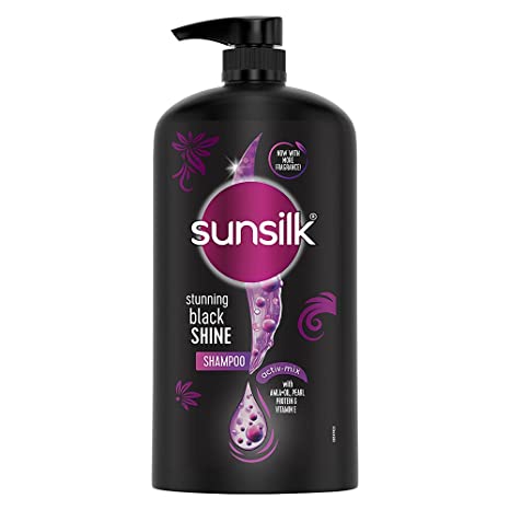Sunsilk Stunning Black Shine Shampoo 1Ltr