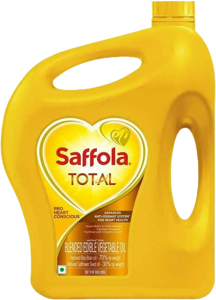 Saffola Total Pro Heart Conscious Edible Oil 5Ltr Jar