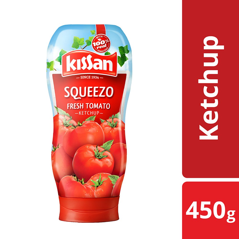 Kissan Squeezo Fresh Tomato Ketchup 450g