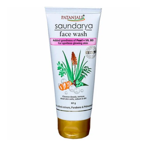 Patanjali Saundarya Face Wash 60g