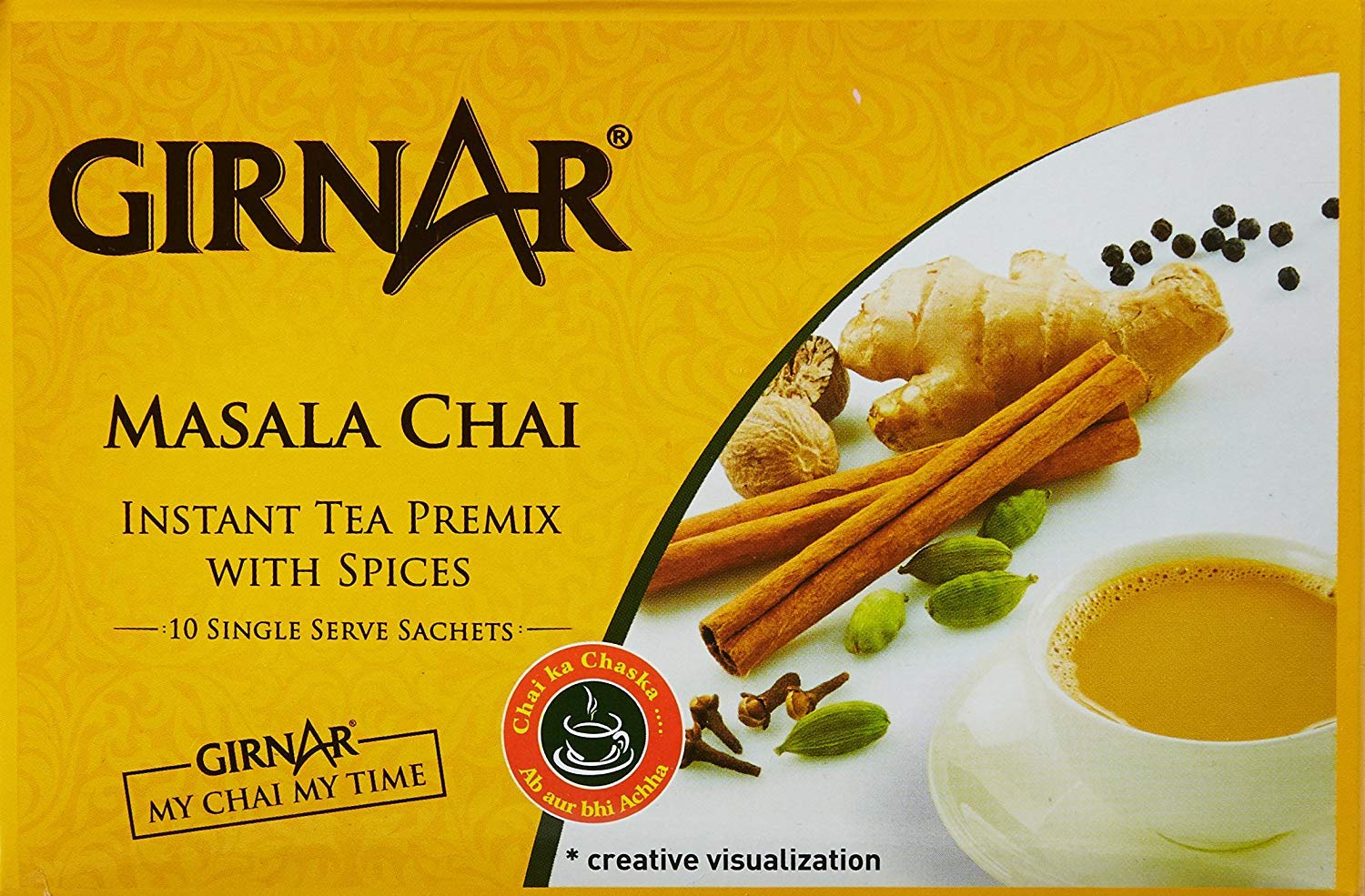 Girnar Instant Tea Premix With Masala 10 Sachets 140g