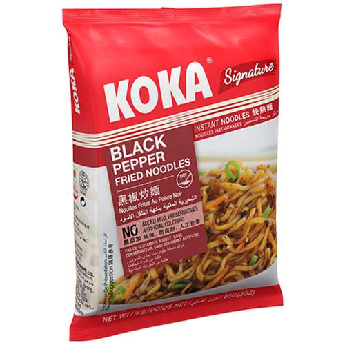 Koka Black Pepper Fries Noodles 85g