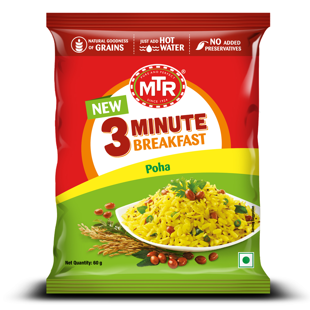 Mtr 3 Minute Breakfast Poha 60g