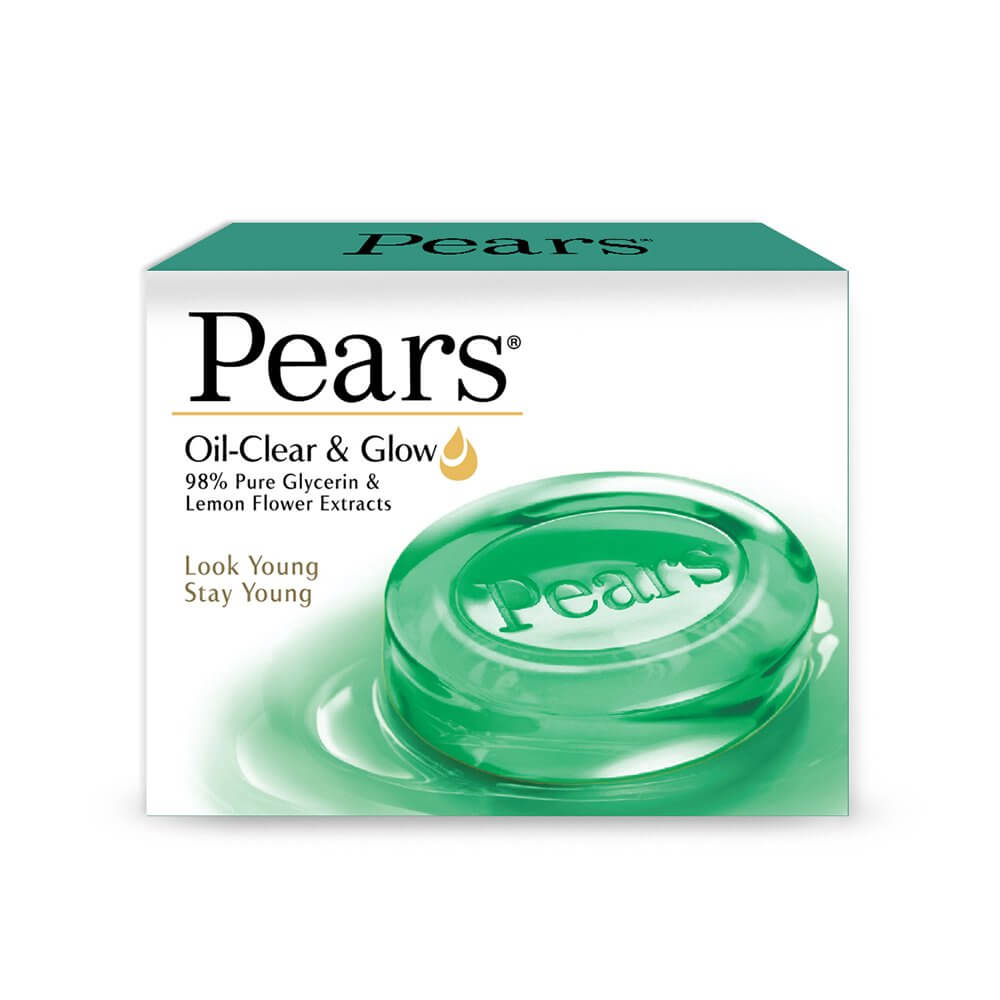 Pears Oil Clear & Glow Soap Bar 75g