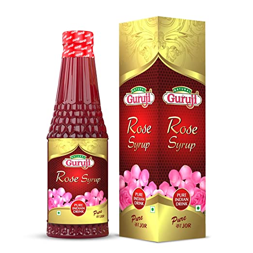 Guruji Rose Sharbat 750ml