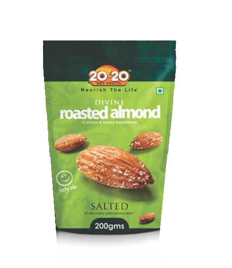 20-20 Divine Roasted Almond 200g