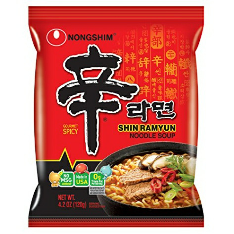 Nongshim Shin Ramyun Soup Noodles 120g