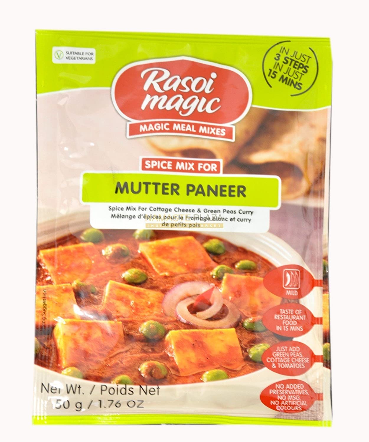 Rasoi Magic Mutter Paneer Masala 50g