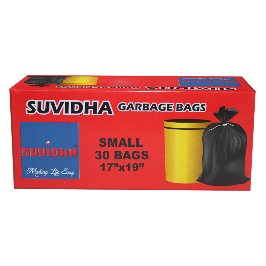 Suvidha Garbage Small 17x19 30Bags