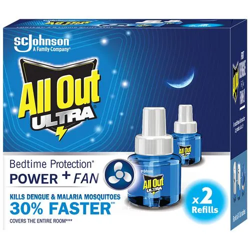 All Out Ultra Power+ Fan Refills Pack Of 2Pcs