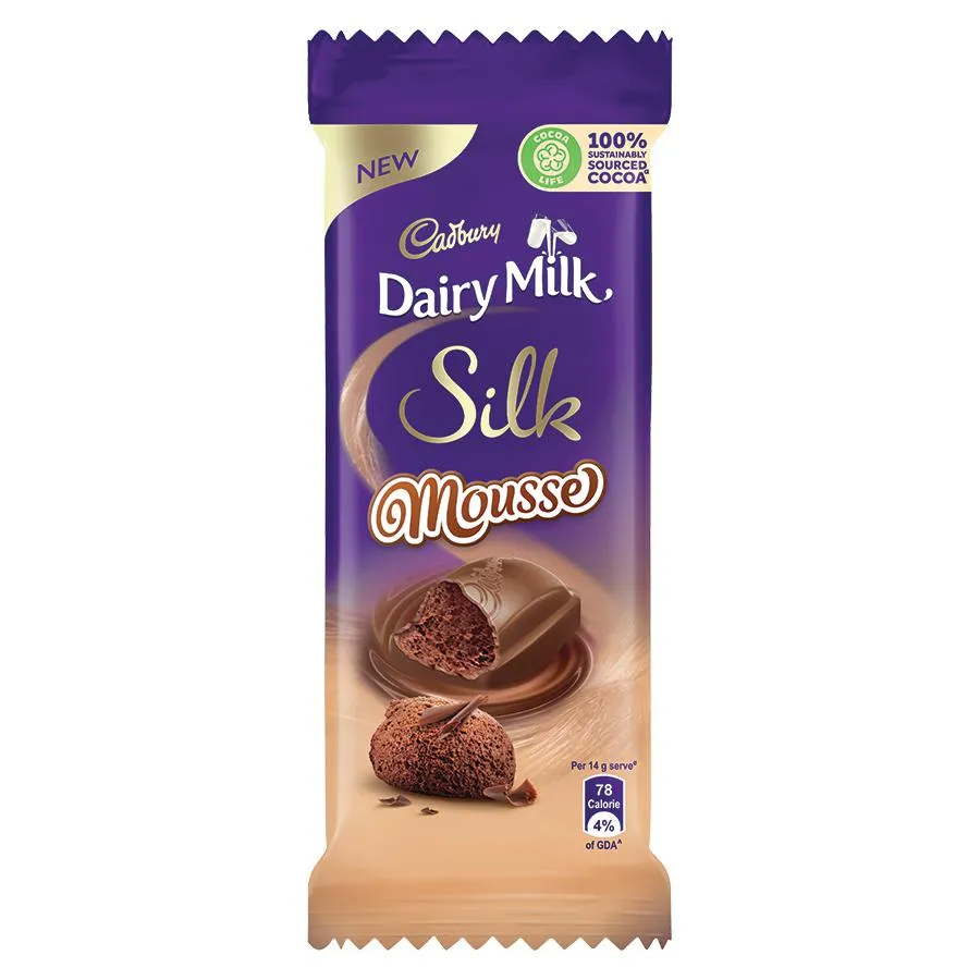 Cadbury Dairy Milk Silk Mousse Chocolate Bar 48.5g