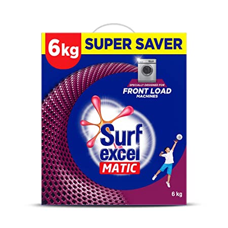 Surf Excel Matic Front Load Detergent Powder 4Kg + 2Kg