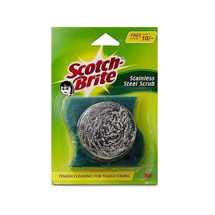 Scotch Brite Stainless Steel Scrub Pad 1Pcs