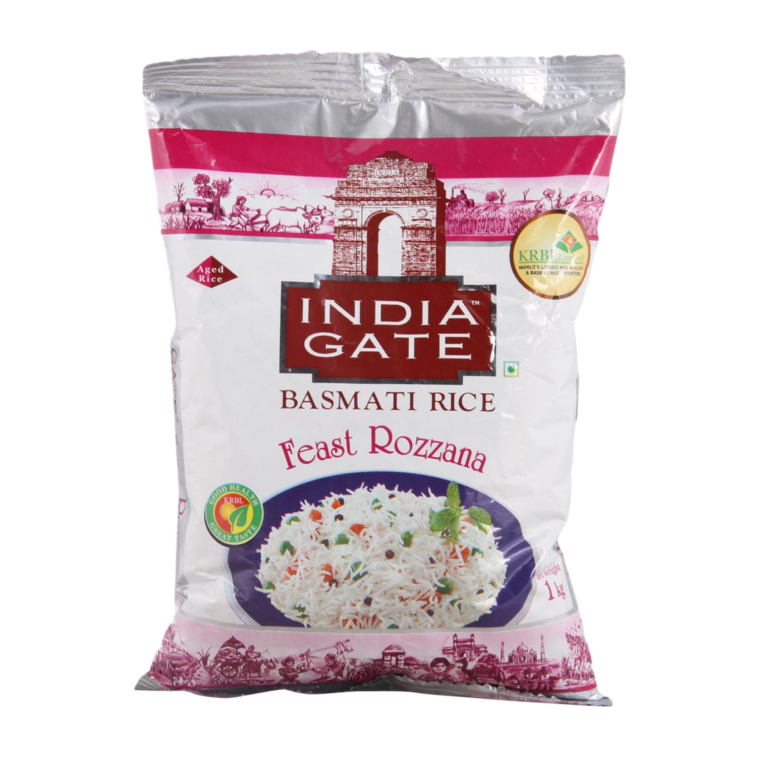 India Gate Basmati Rice Rozana 1kg