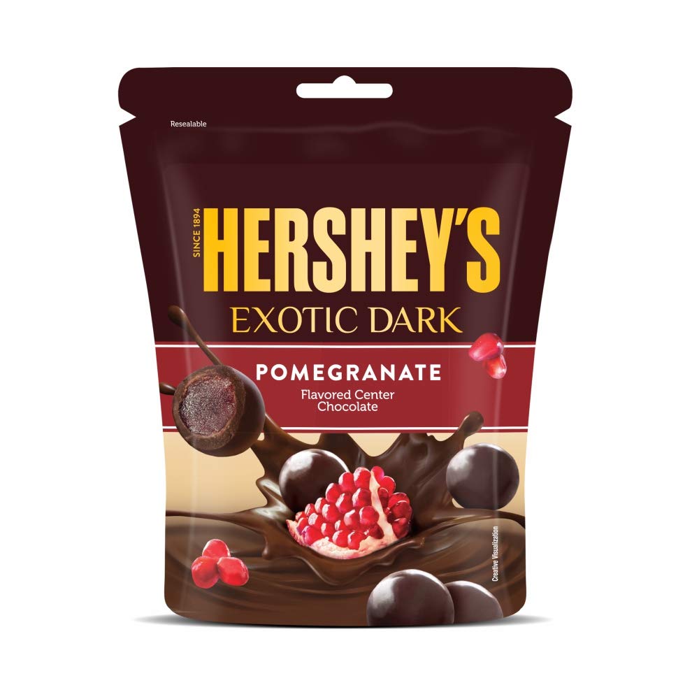 Hersheys Exotic Dark Chocolate Pomegranate 100g