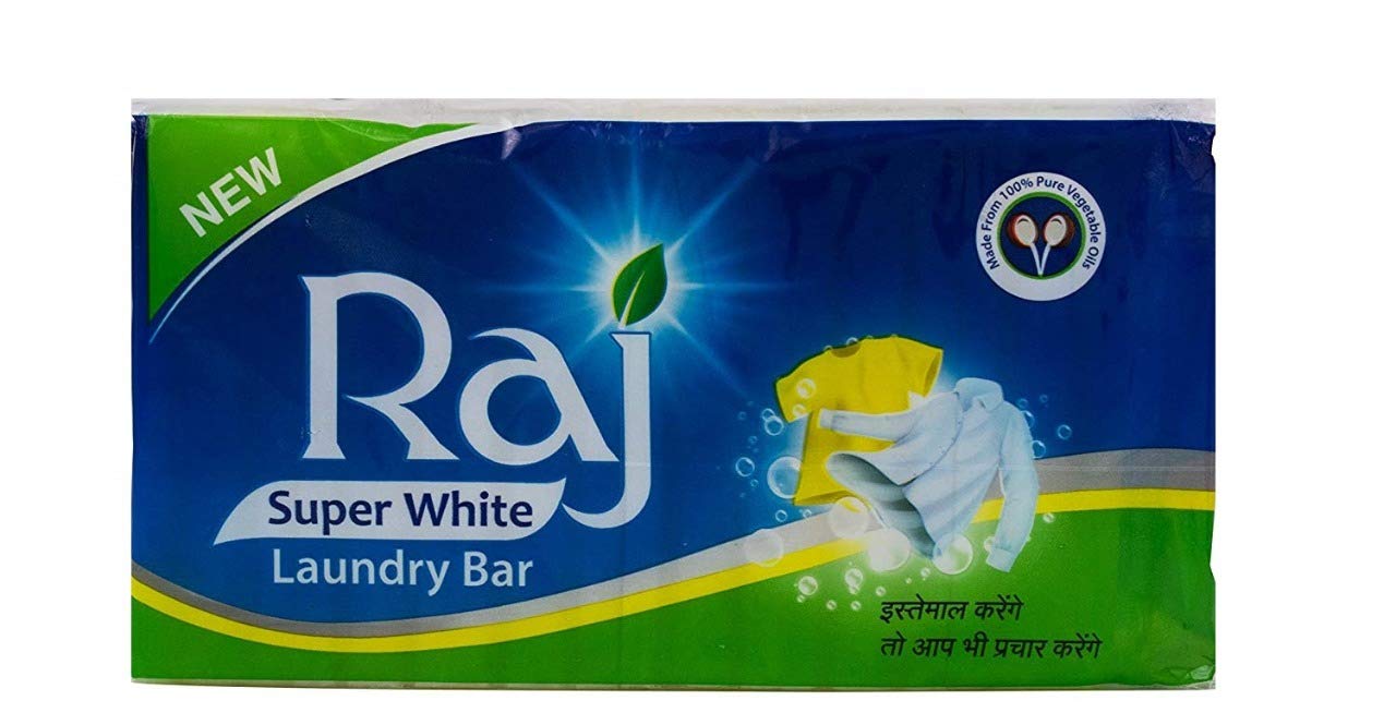 Raj Super White Laundry Soap 650g
