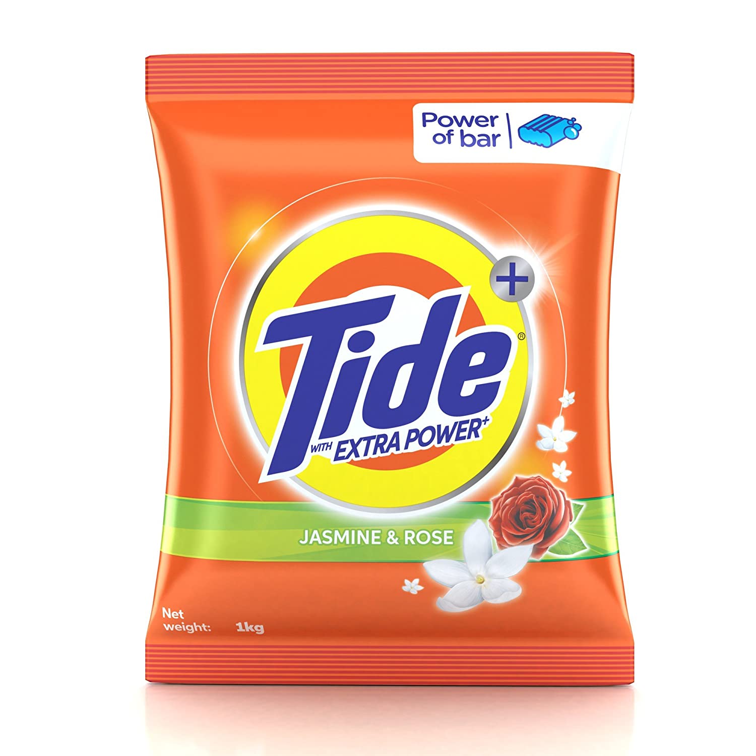 Tide Plus Jasmine and Rose Detergent Powder 1kg