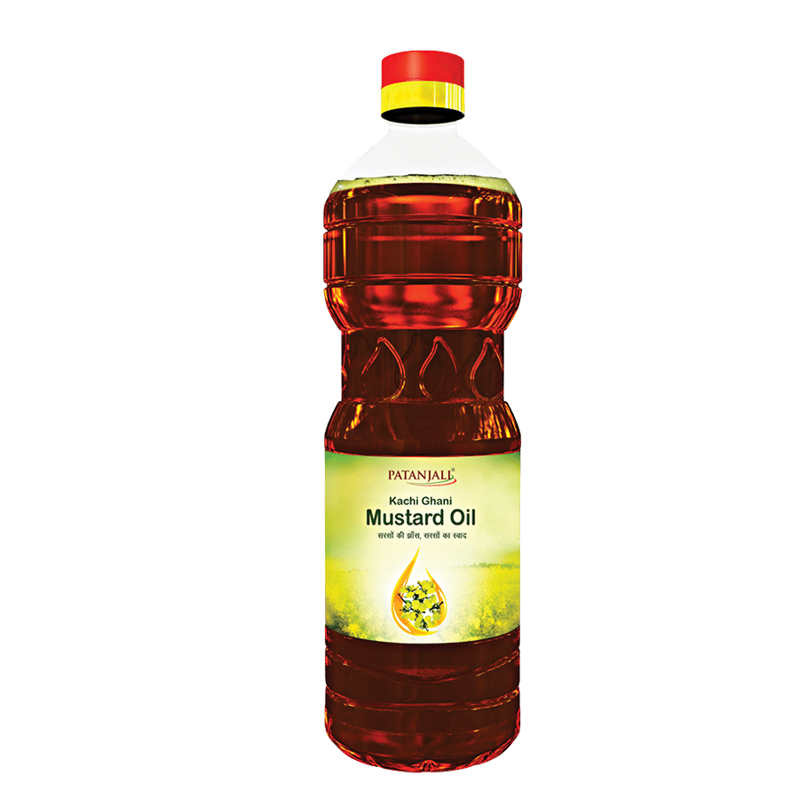 Patanjali Kachi Ghani Mustard Oil 1Ltr
