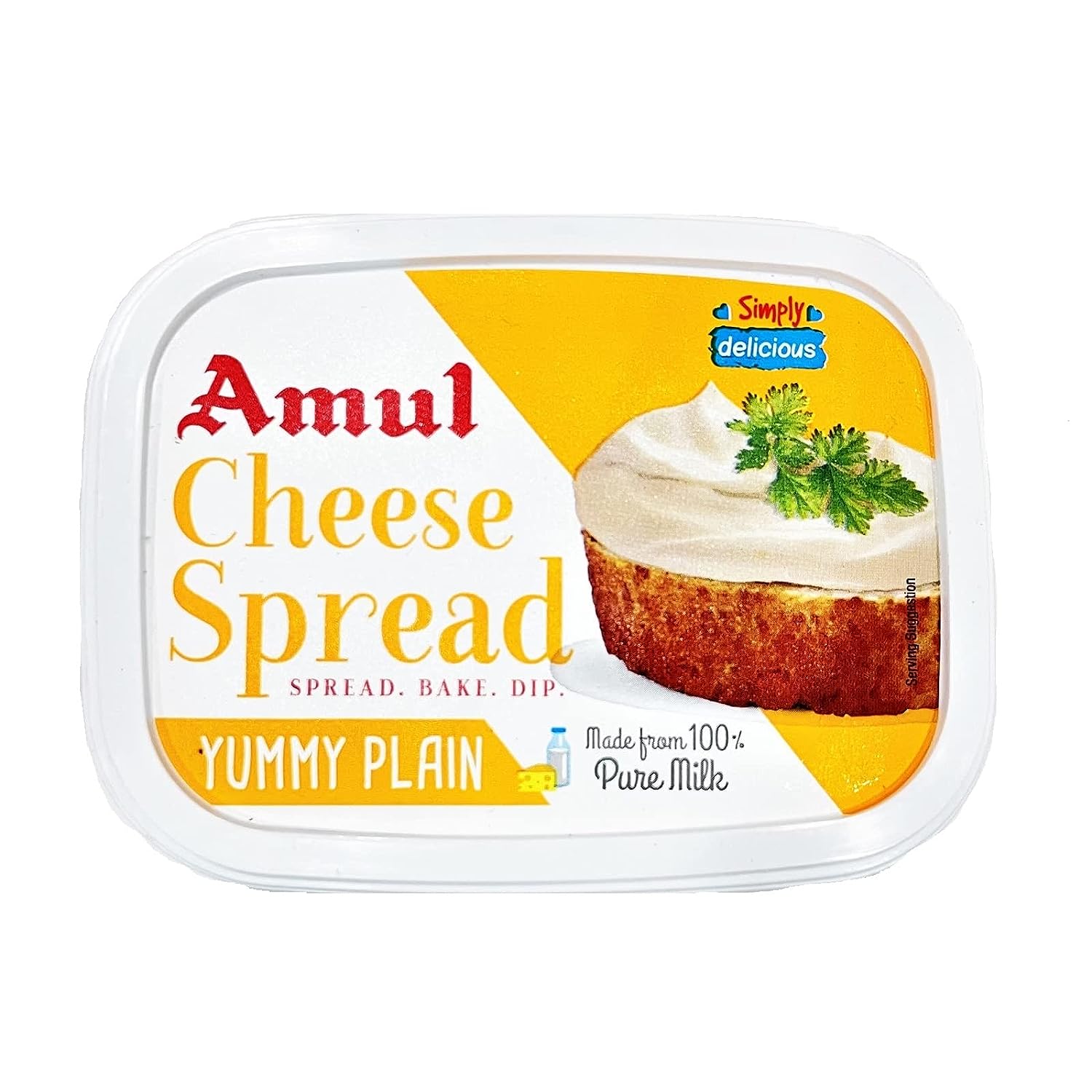 Amul Cheese Spread Plain 200g