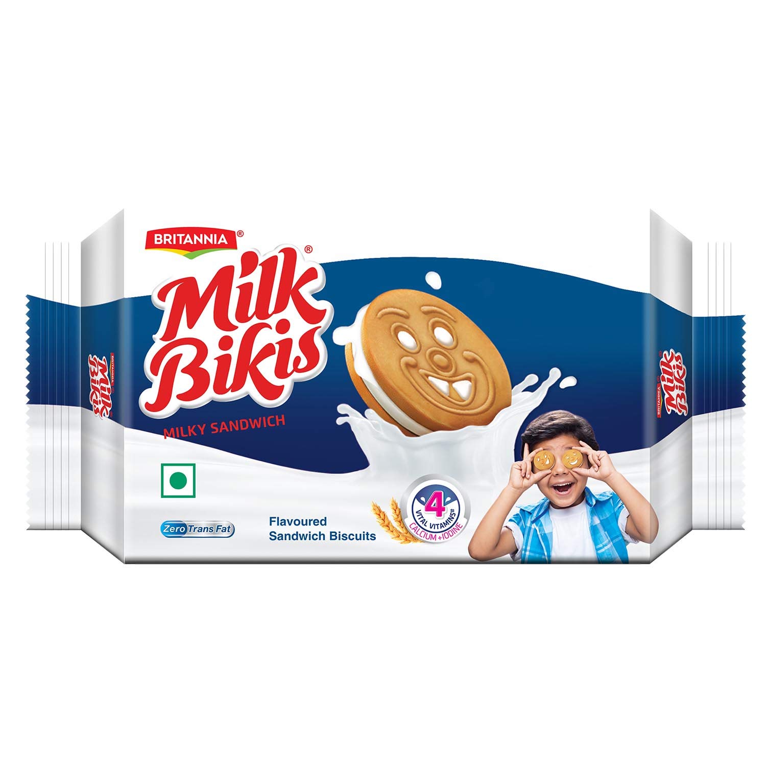 Britannia Milk Bikis Cream Biscuit 200g