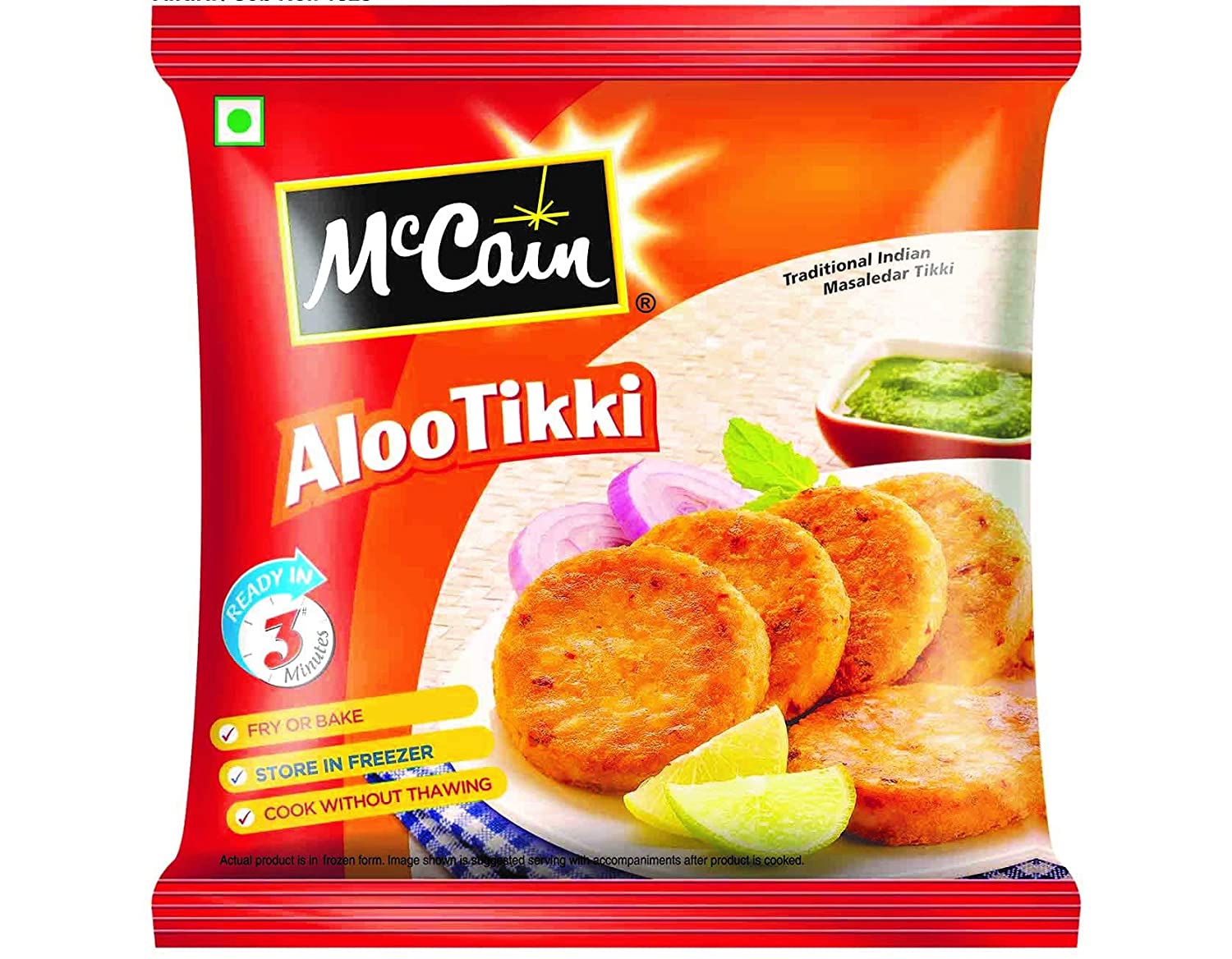 Mccain Aloo Tikki Patty 400g