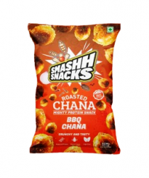 Smashh Snacks Roasted Chana Bbq 140g