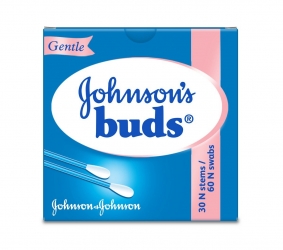 Johnsons Buds Gentle 60 Swabs