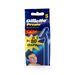 Gillette Presto Razors 5Cart