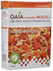 Gaia Crunchy Muesli Nutty Delight 400g