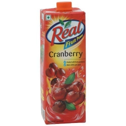 Real Fruit Power Cranberry Juice 1Ltr