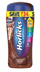 Horlicks Chocolate Delight Health Drink 1kg Jar