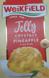 Weikfild Jelly Crystal Pineapple Flavour 90g