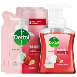 Dettol Foaming Handwash 250ml Pump + 200ml Refill