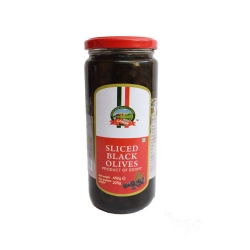 Caneen Pitted Black Olives 450g
