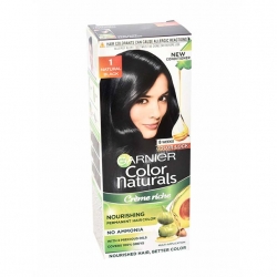 Garnier Color Naturals 1 Black Hair Colour 60ml + 50g