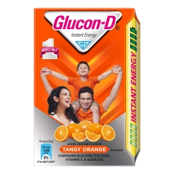 Glucon D Instant Energy Health Drink Tangy Orange 450g