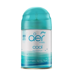 Godrej Aer Matic Cool Surf Blue Refill 225ml